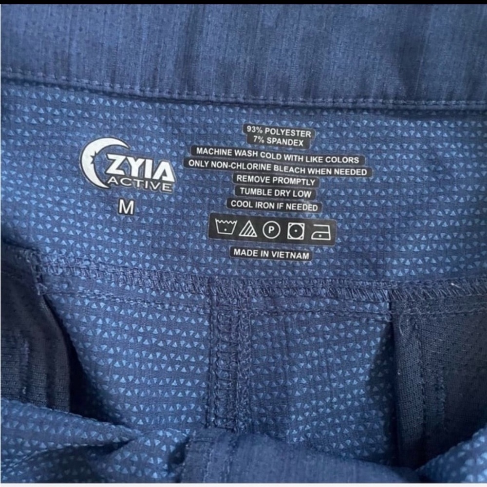 ZYIA Blue Shorts for Women - Picture 3 of 3
